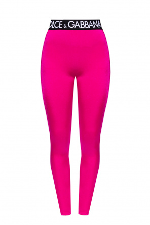 【関税&送料込】Dolce & Gabbana Slim Fit Leggings LEGGINGS in Black for Women | Dolce&Gabbana®